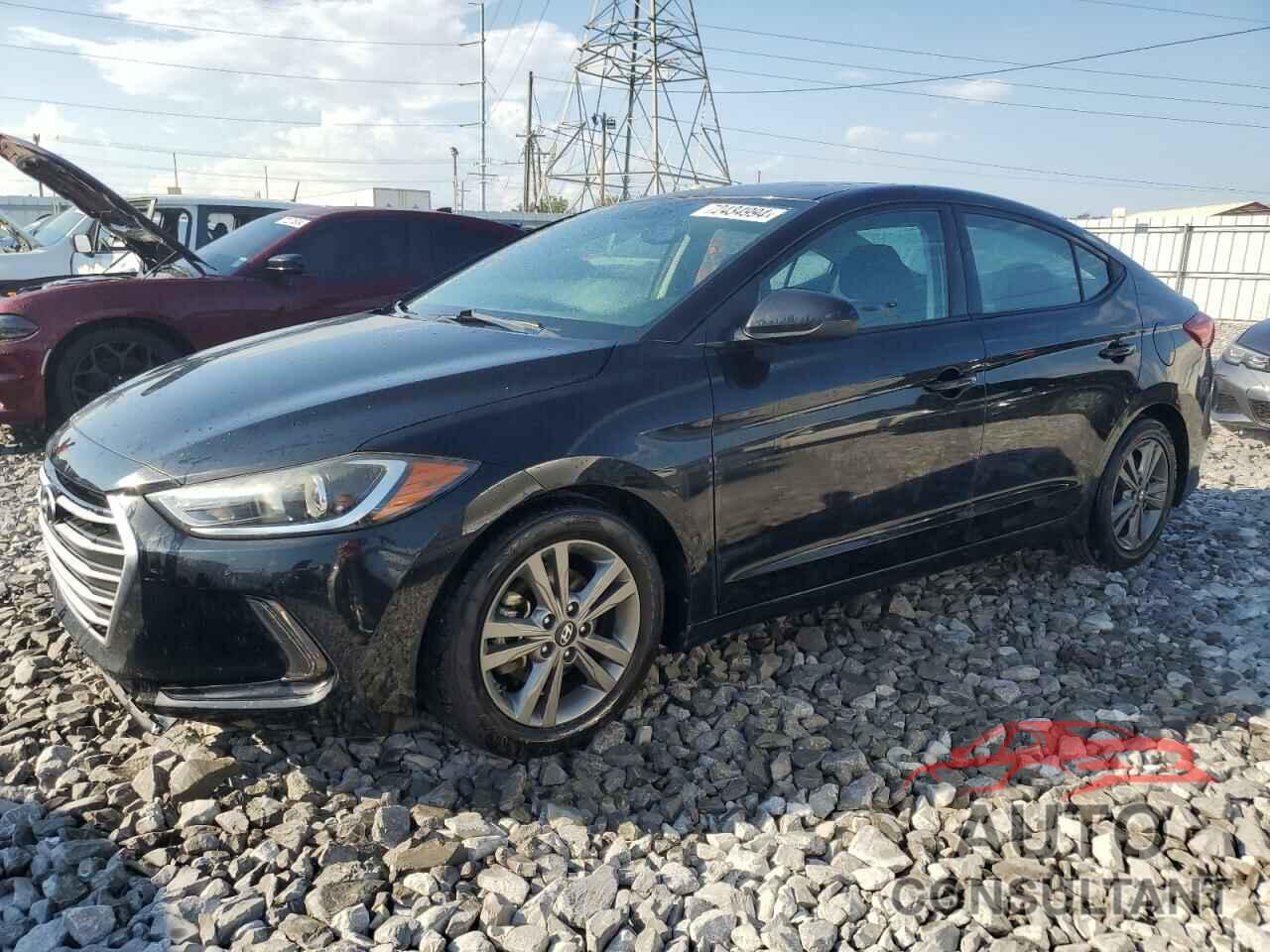 HYUNDAI ELANTRA 2018 - 5NPD84LF4JH263176