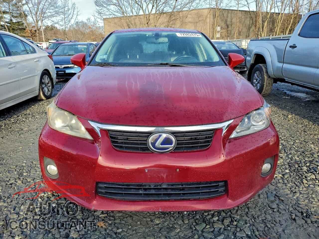 LEXUS CT 200 2011 - JTHKD5BH6B2039808