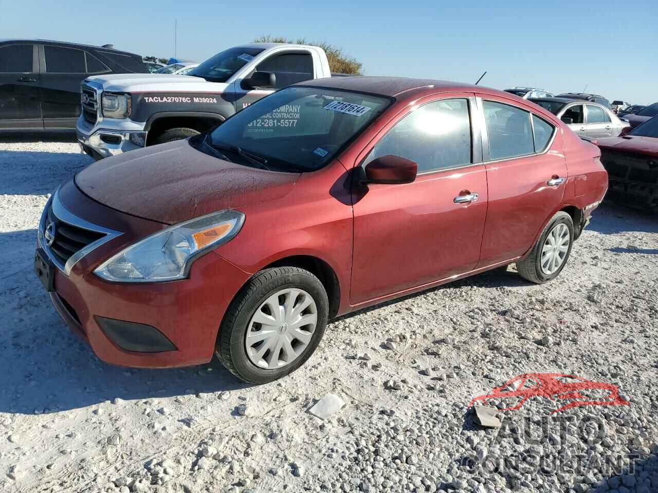 NISSAN VERSA 2018 - 3N1CN7AP7JK394533