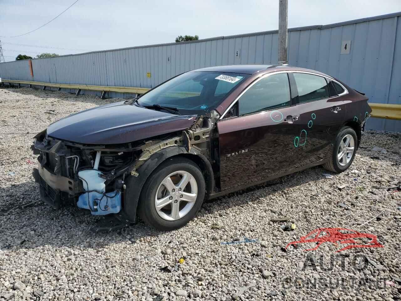 CHEVROLET MALIBU 2021 - 1G1ZB5ST3MF044205