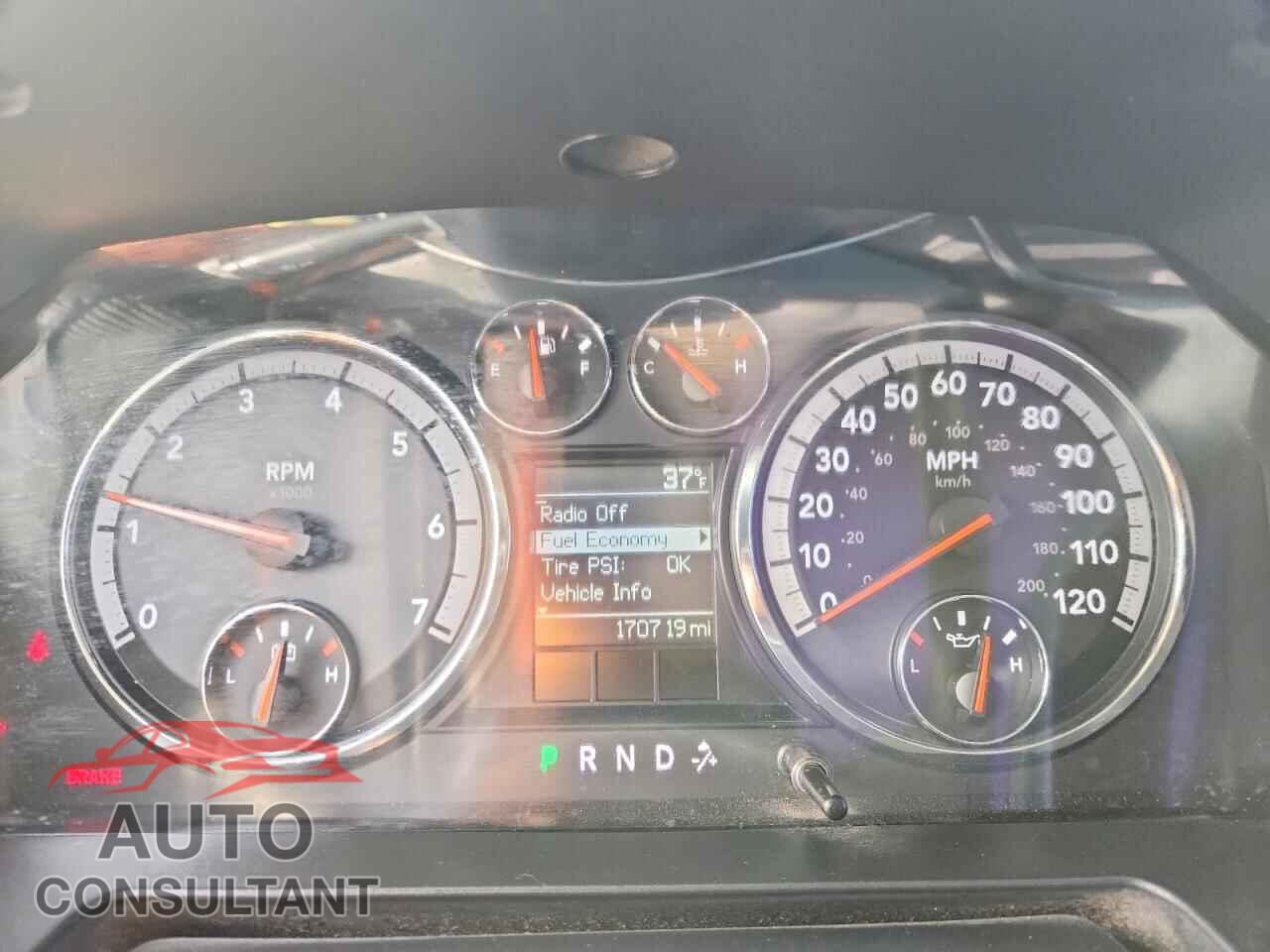 DODGE RAM 1500 2012 - 1C6RD7FT7CS261406