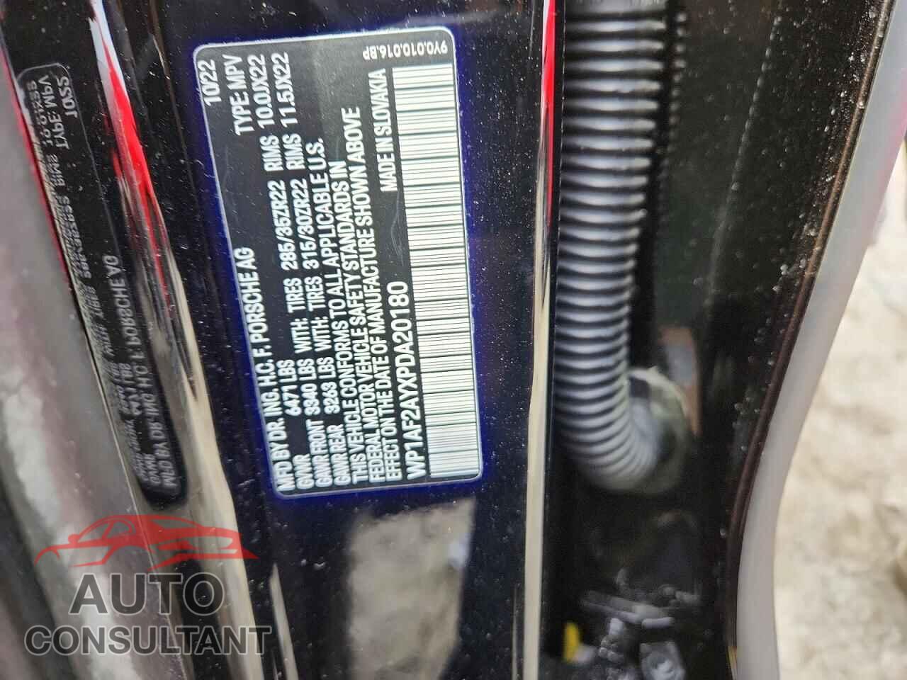 PORSCHE CAYENNE 2023 - WP1AF2AYXPDA20180