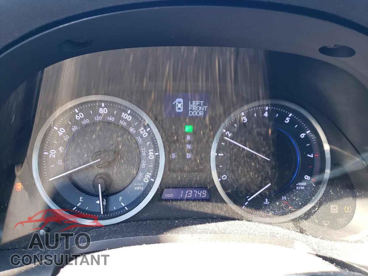 LEXUS IS 2012 - JTHCF5C2XC5055471