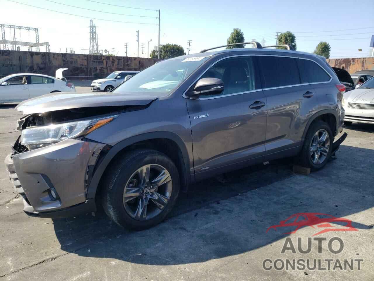 TOYOTA HIGHLANDER 2018 - 5TDDGRFHXJS042284