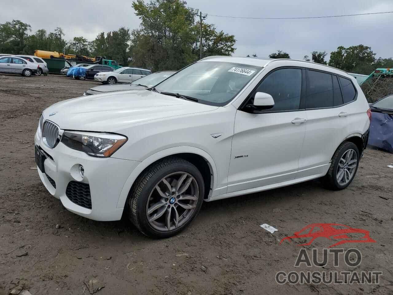 BMW X3 2016 - 5UXWX9C54G0D75869