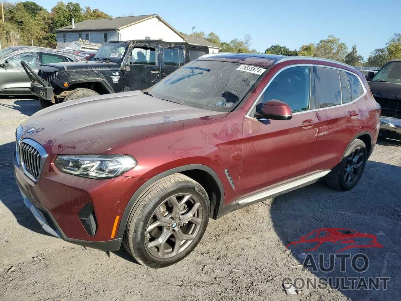 BMW X3 2023 - 5UX53DP09P9T01865