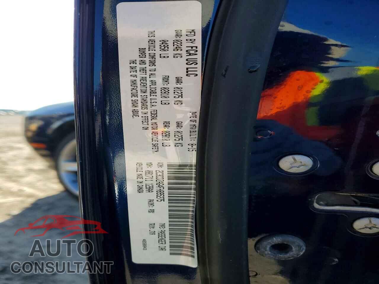 DODGE CHALLENGER 2015 - 2C3CDZAG4FH895275