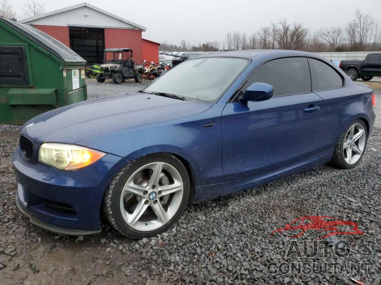 BMW 1 SERIES 2013 - WBAUC9C57DVY60214