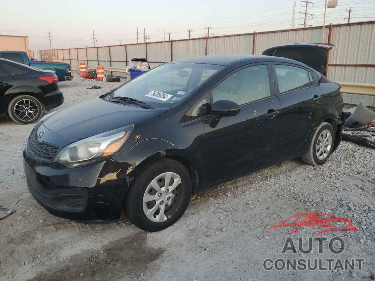 KIA RIO 2012 - KNADM4A38C6067319