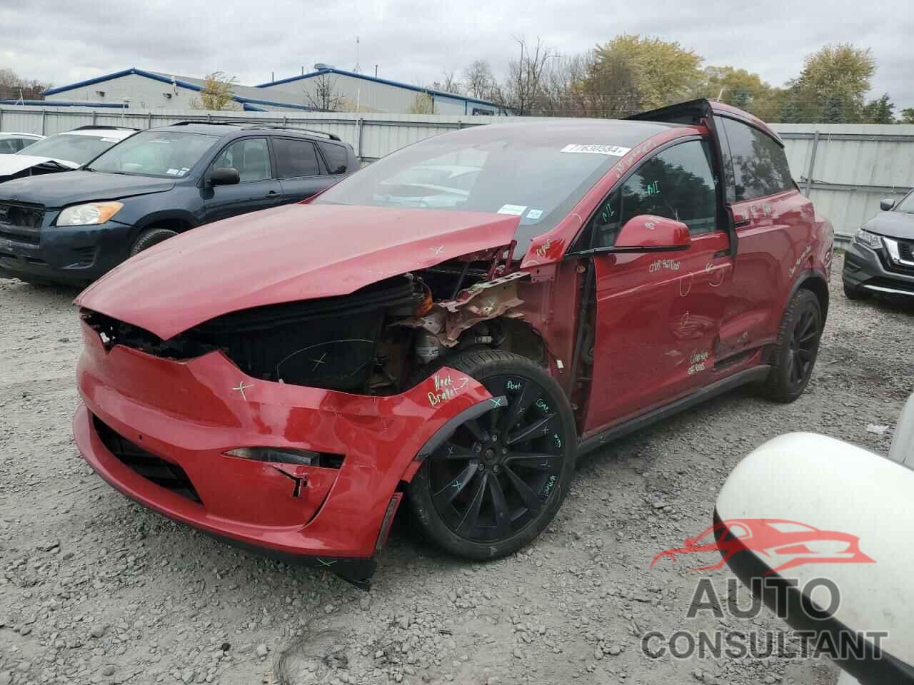 TESLA MODEL X 2022 - 7SAXCBE55NF354825