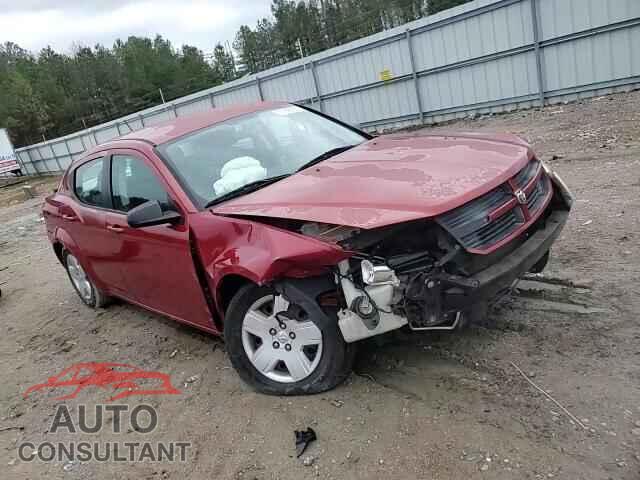 DODGE AVENGER 2010 - 1B3CC4FB6AN119892