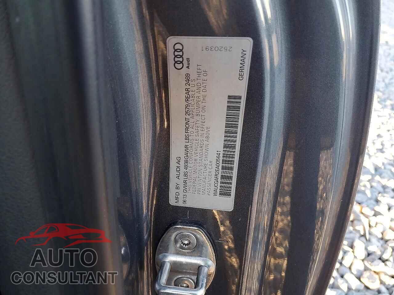 AUDI S5/RS5 2014 - WAUCGAFR2EA005641