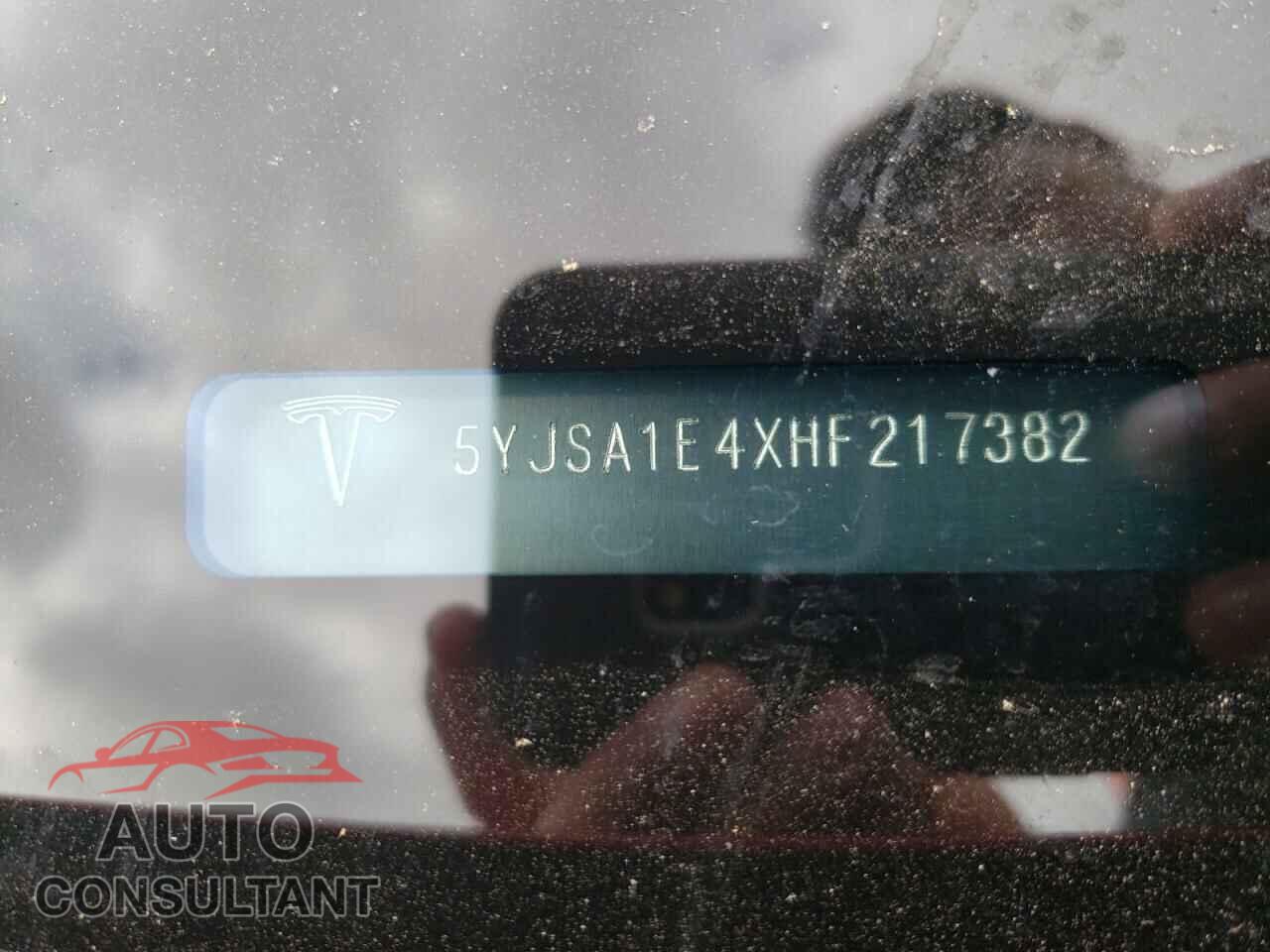 TESLA MODEL S 2017 - 5YJSA1E4XHF217382