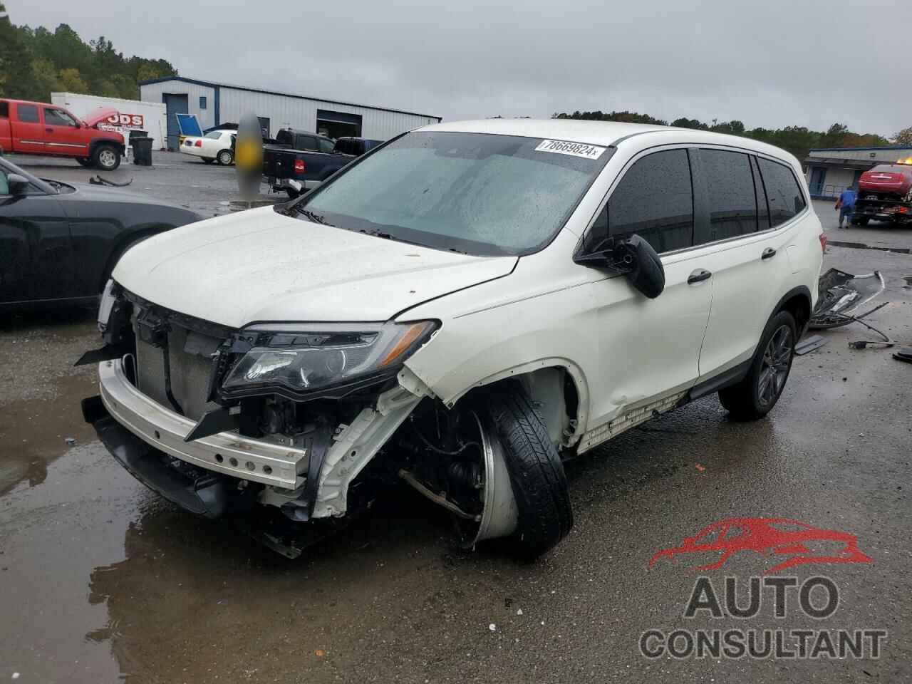 HONDA PILOT 2019 - 5FNYF5H15KB028263