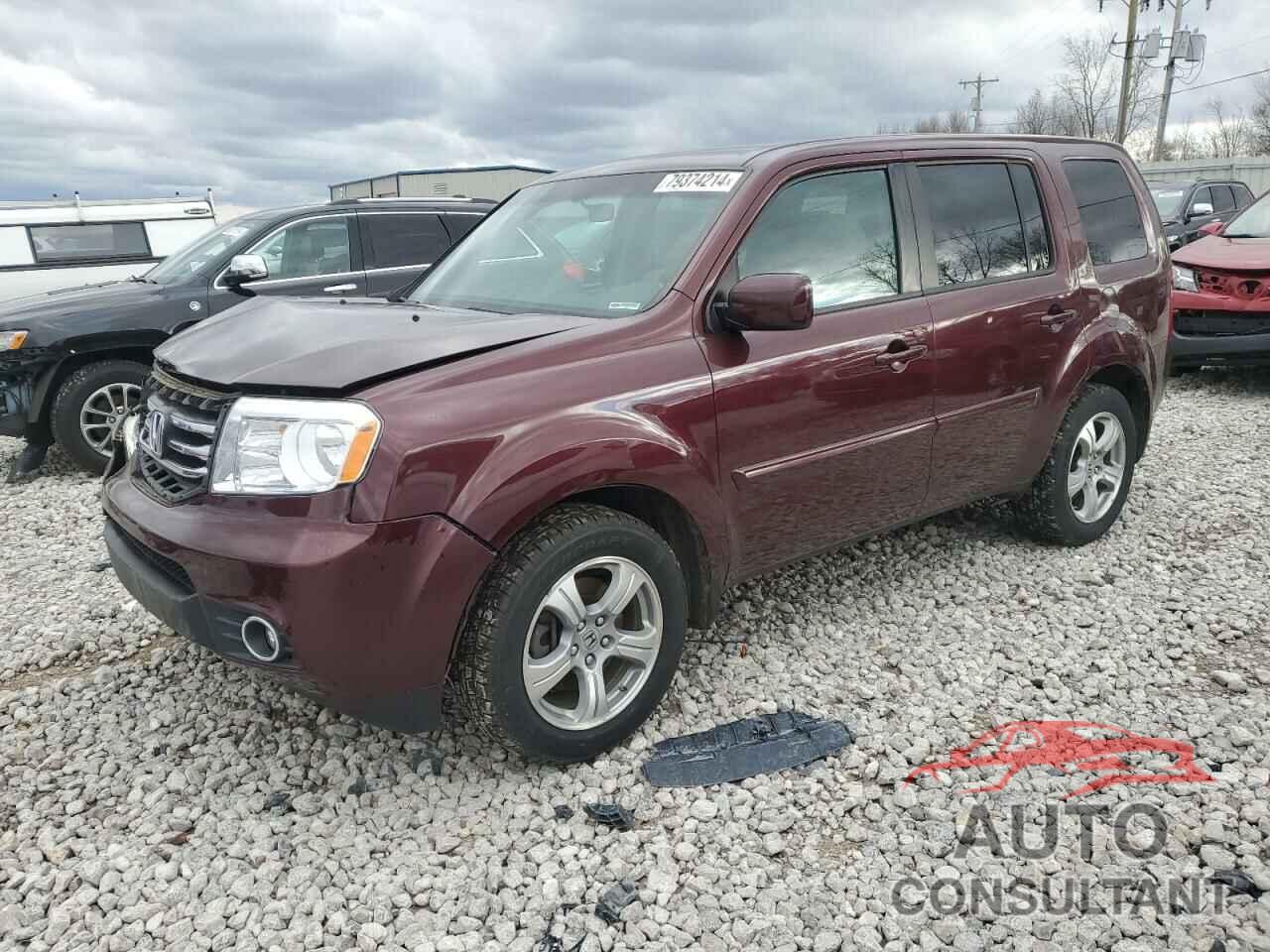 HONDA PILOT 2013 - 5FNYF4H40DB078639