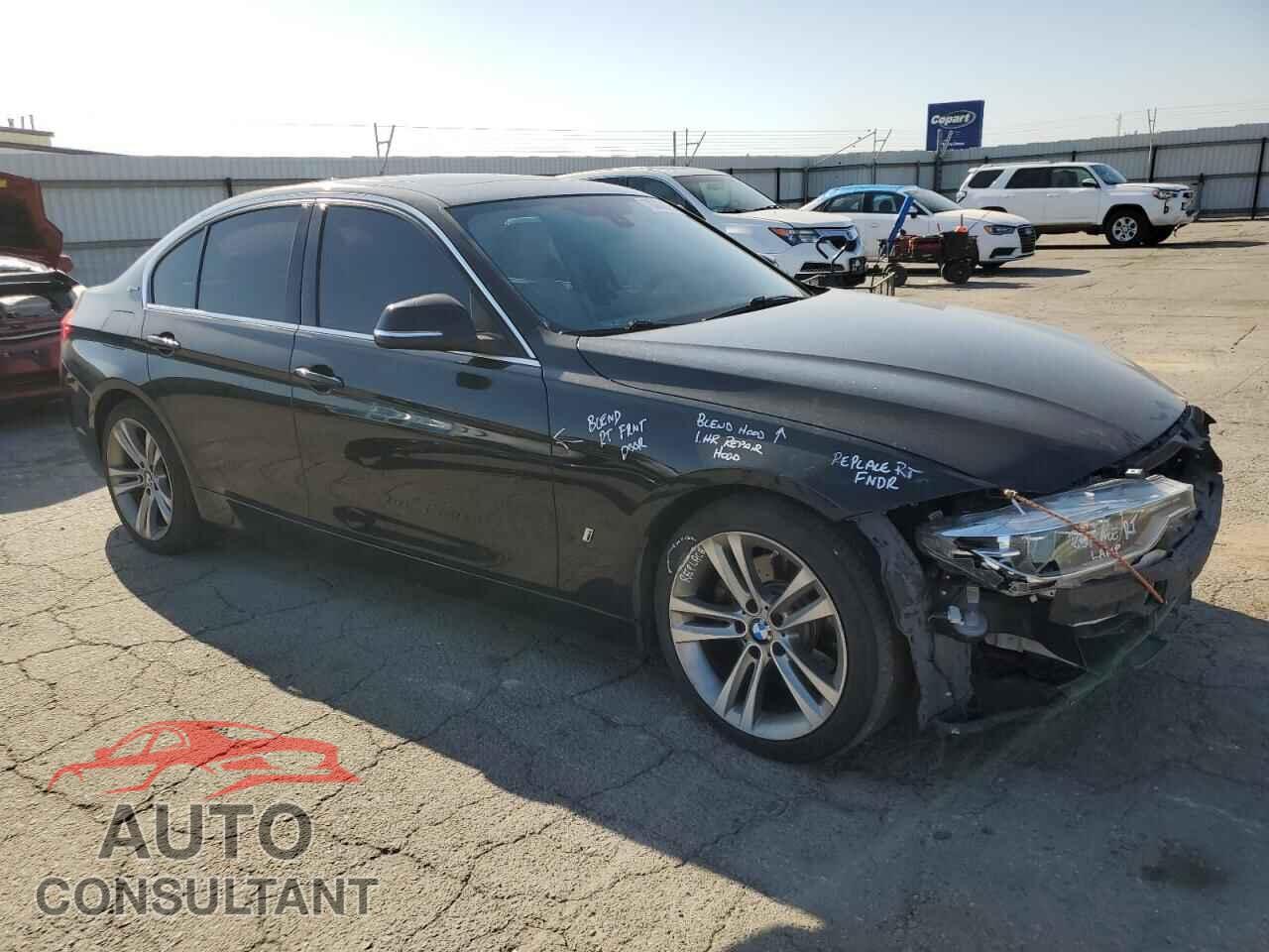 BMW 3 SERIES 2017 - WBA8E1C34HA156514