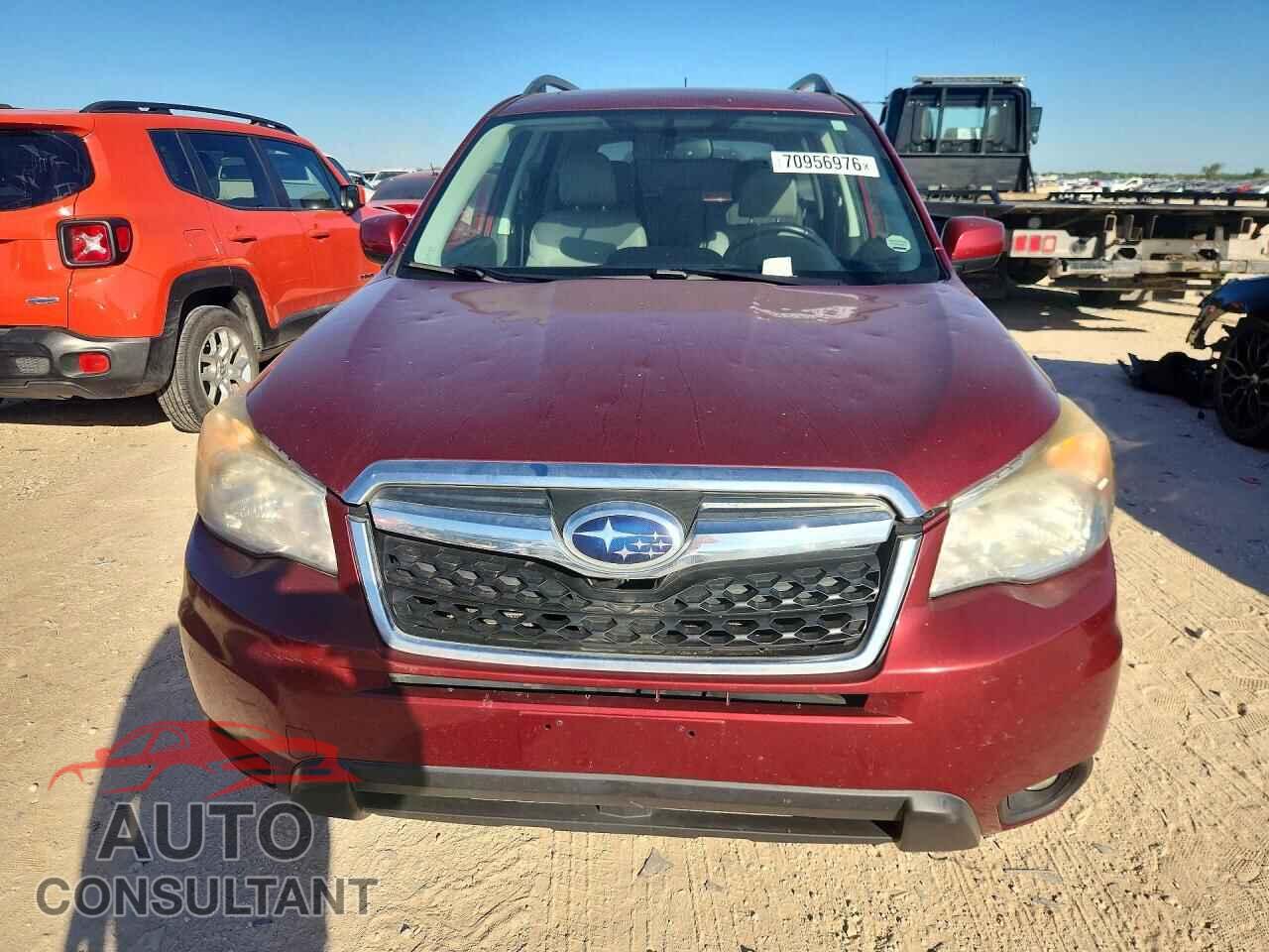 SUBARU FORESTER 2014 - JF2SJAHC9EH493519