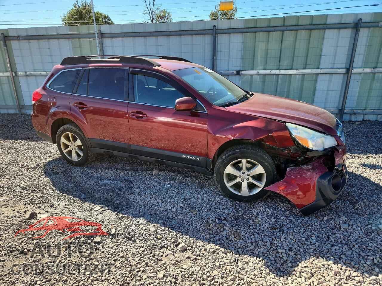 SUBARU OUTBACK 2014 - 4S4BRBCC4E3275646