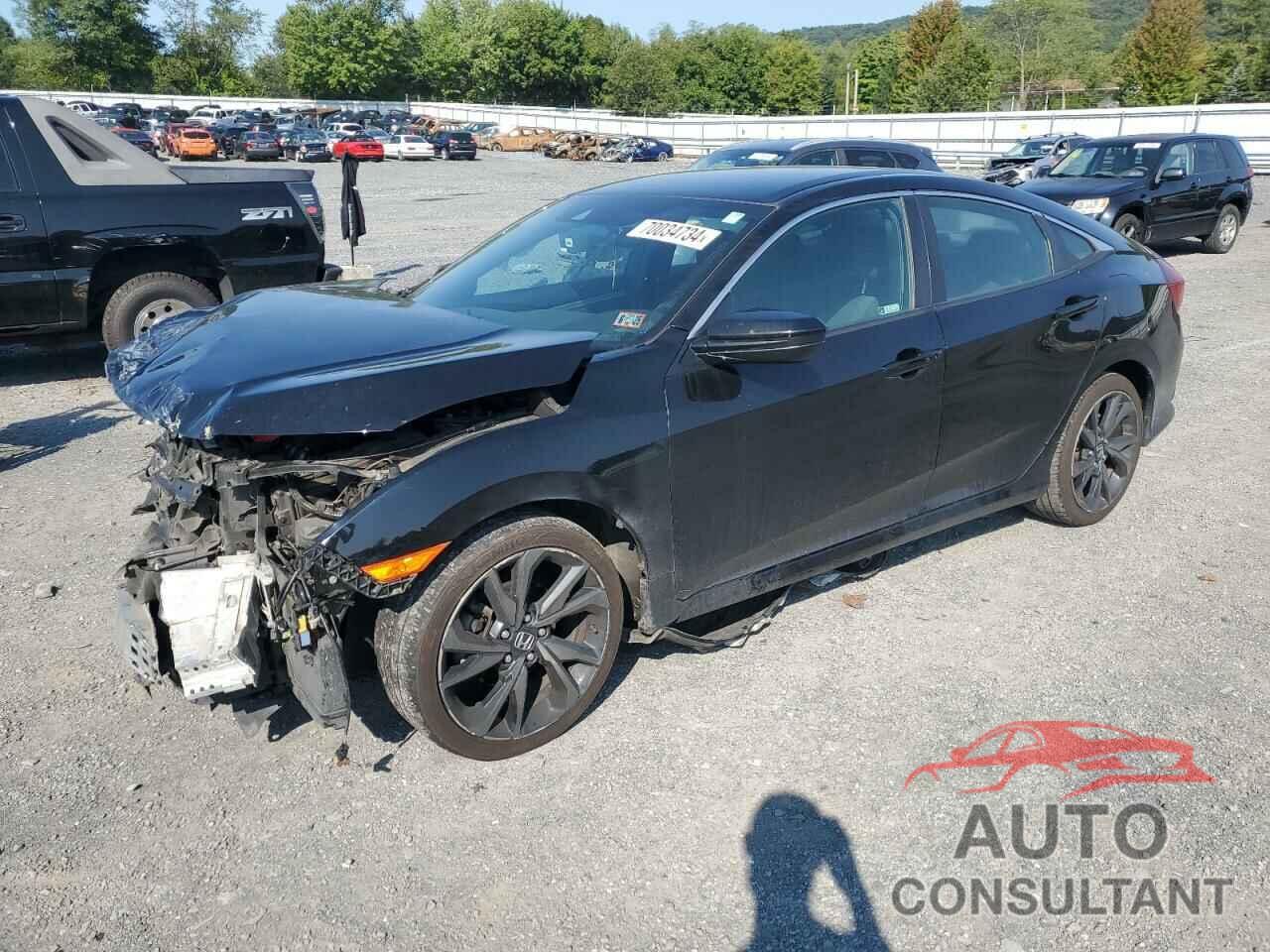HONDA CIVIC 2019 - 2HGFC2F88KH602977