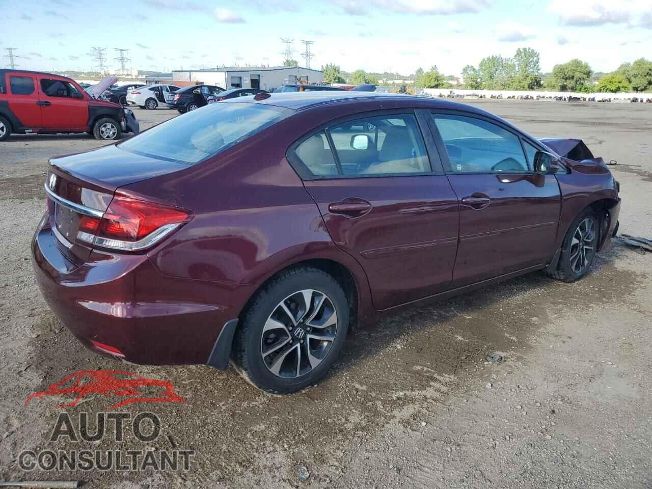HONDA CIVIC 2013 - 19XFB2F92DE058291