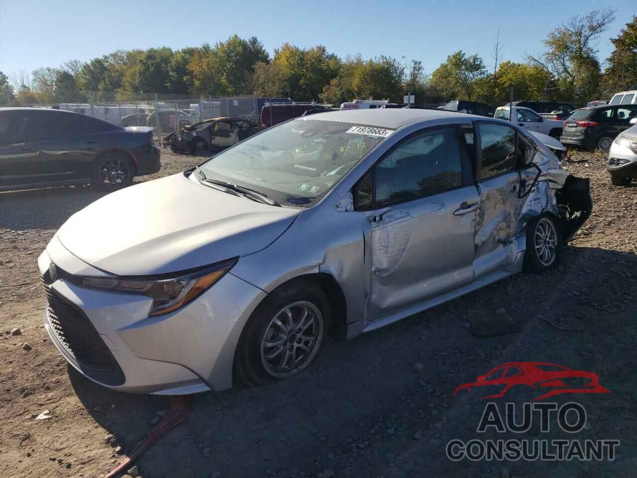 TOYOTA COROLLA 2022 - JTDEAMDE7NJ043946