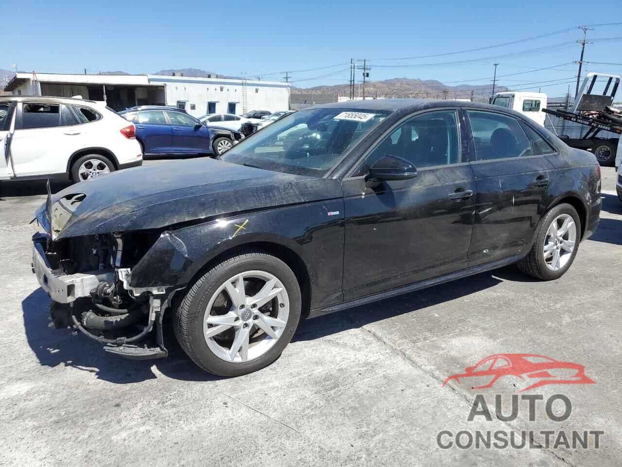 AUDI A4 2018 - WAUKMAF43JA227057