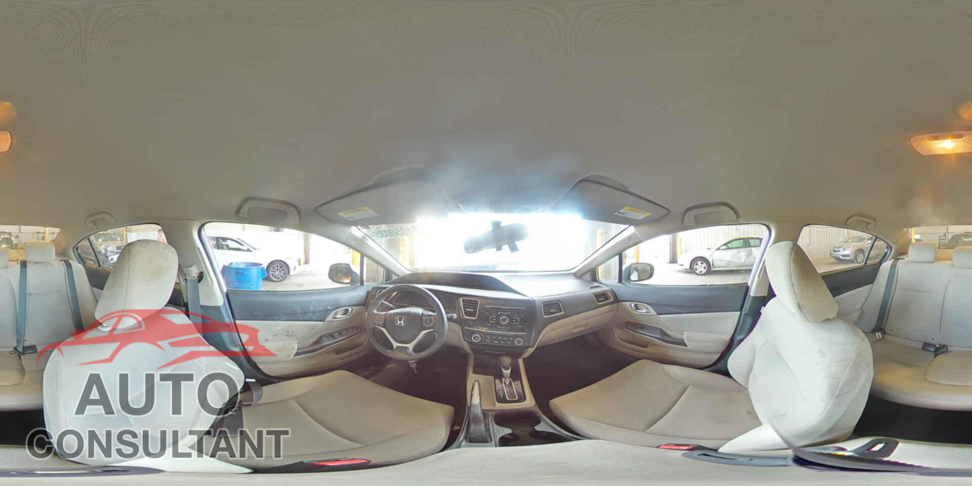 HONDA CIVIC 2013 - 19XFB2F50DE219489
