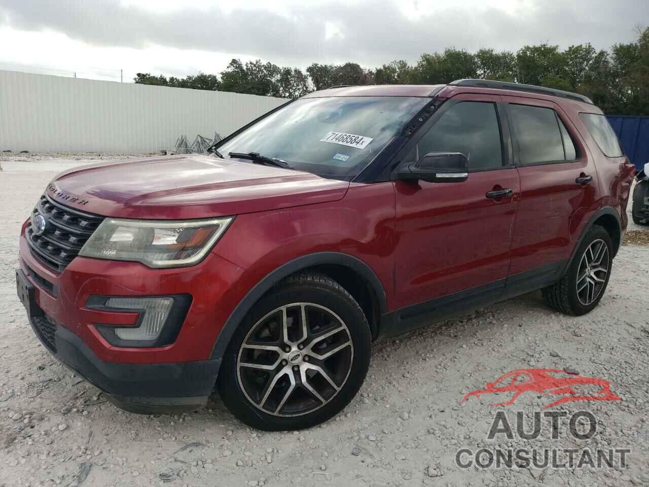 FORD EXPLORER 2017 - 1FM5K8GT6HGD23742