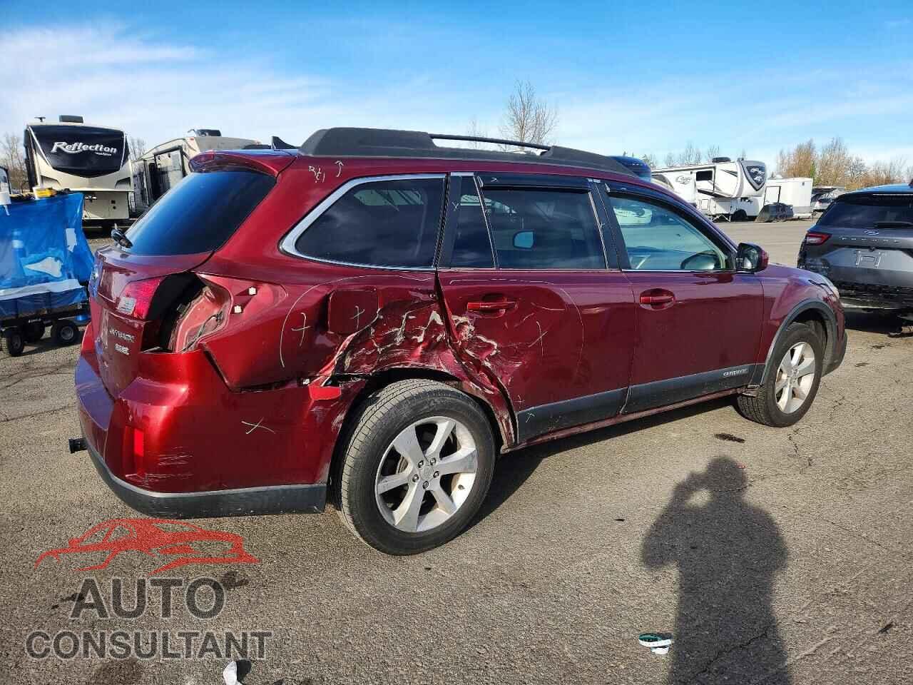 SUBARU OUTBACK 2014 - 4S4BRBNC8E3316955