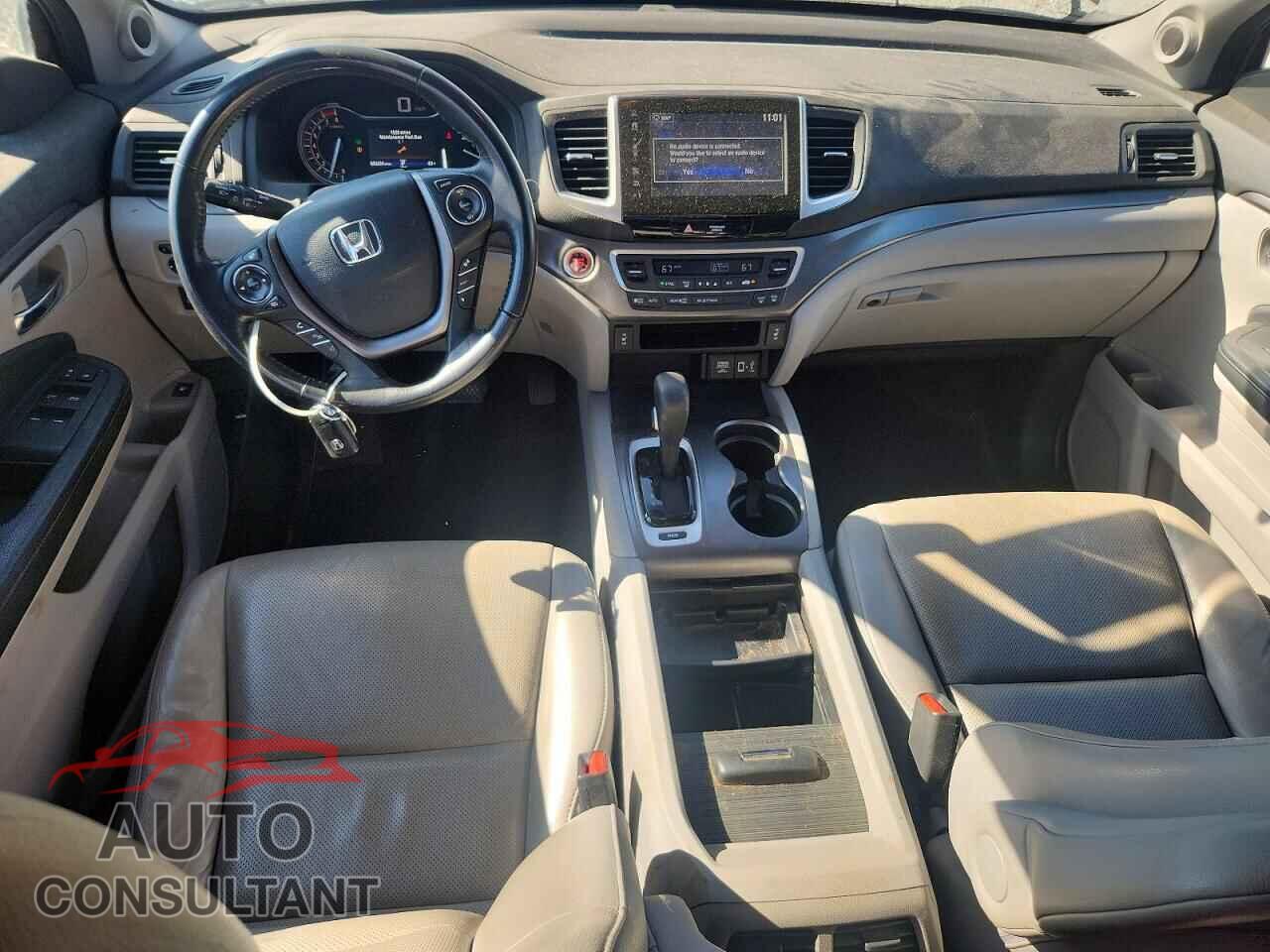 HONDA RIDGELINE 2017 - 5FPYK2F67HB005933