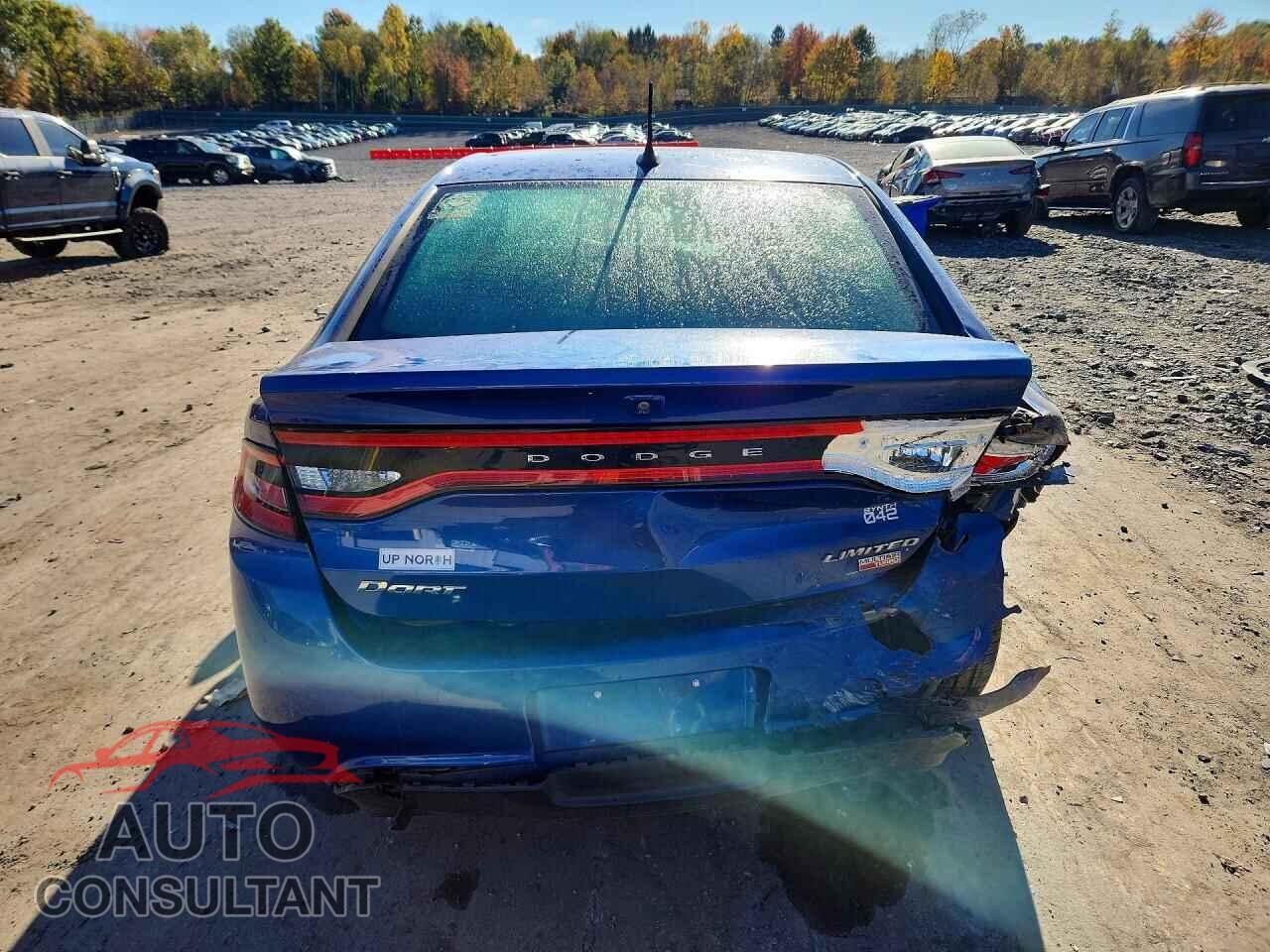 DODGE DART 2013 - 1C3CDFCH8DD182443