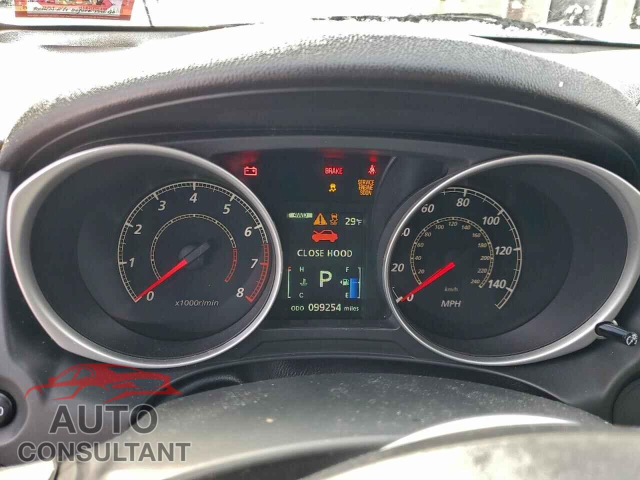MITSUBISHI OUTLANDER 2014 - 4A4AR3AU9EE017072