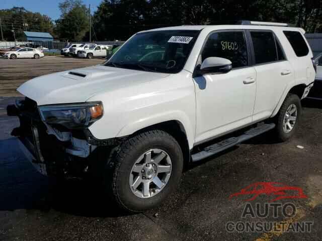 TOYOTA 4RUNNER 2016 - JTEBU5JR9G5378365