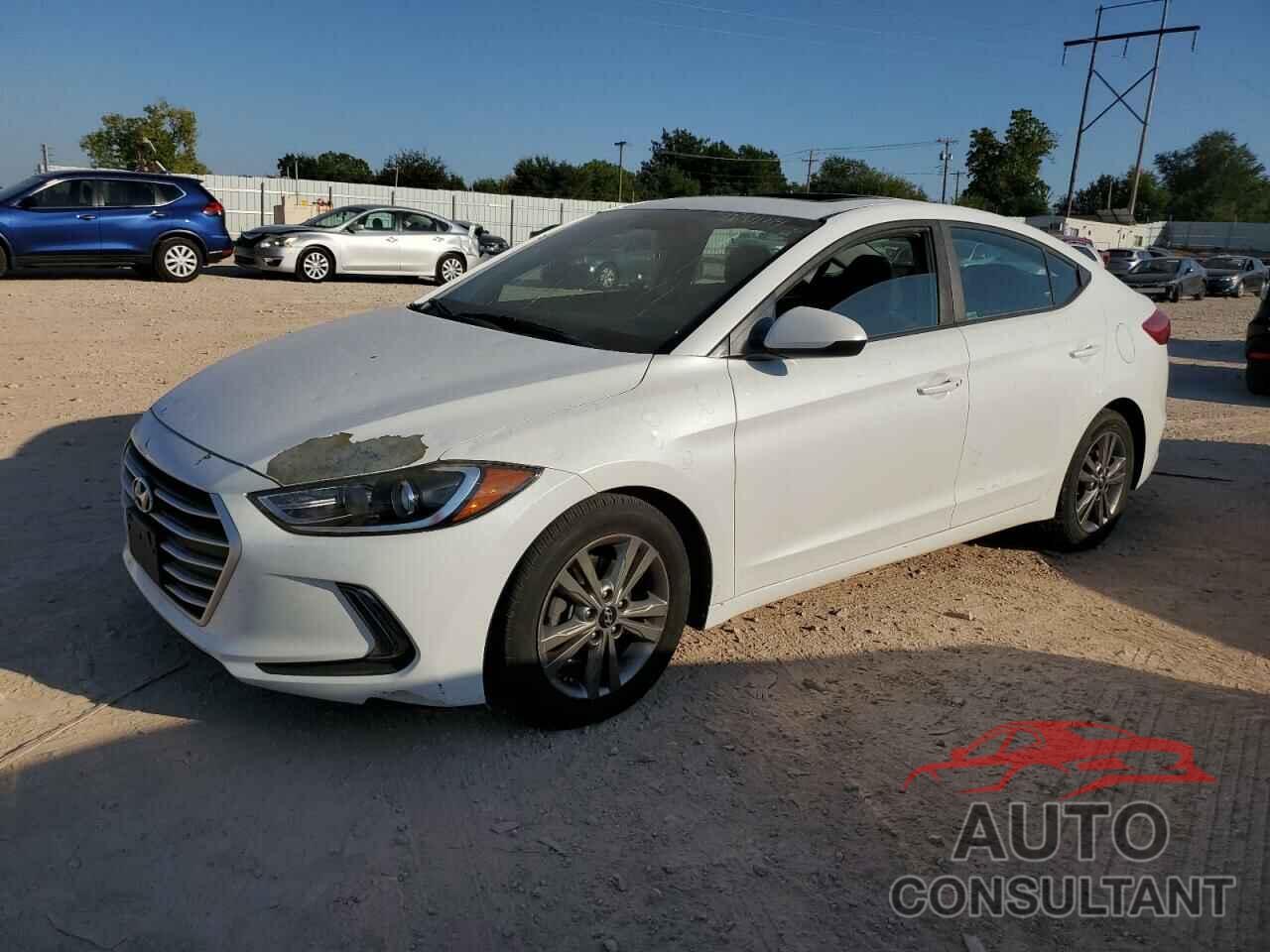 HYUNDAI ELANTRA 2018 - 5NPD84LF4JH237807