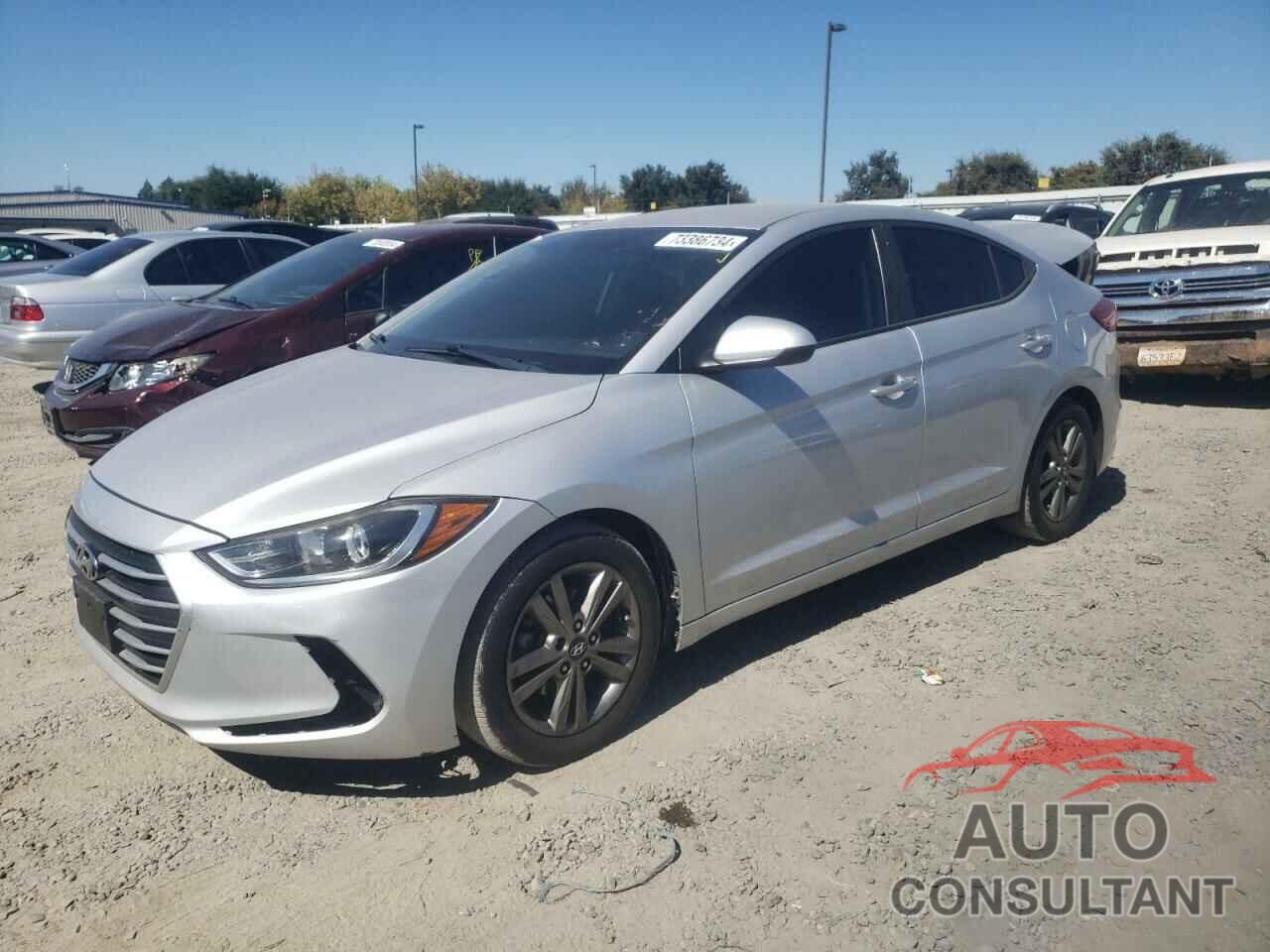 HYUNDAI ELANTRA 2017 - KMHD74LF5HU112765