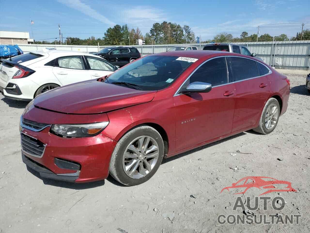 CHEVROLET MALIBU 2017 - 1G1ZE5ST2HF126374