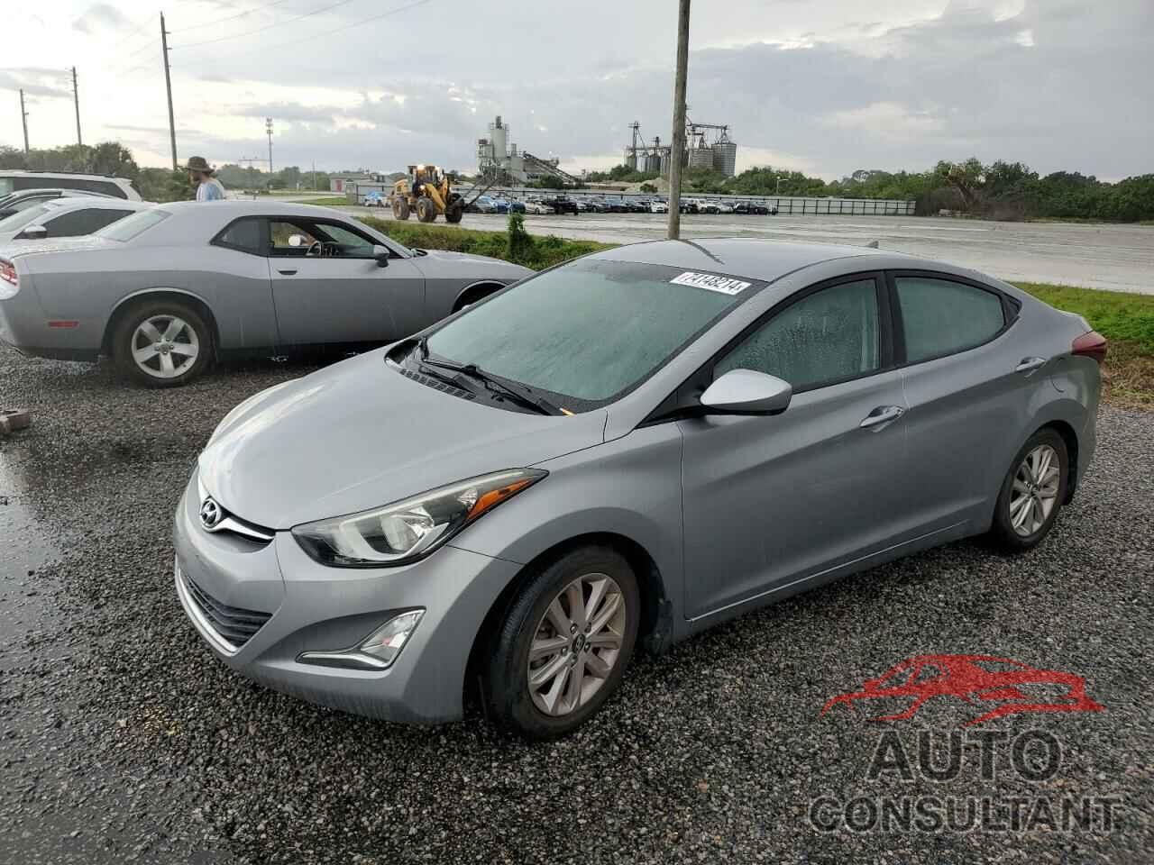 HYUNDAI ELANTRA 2016 - KMHDH4AE0GU480423