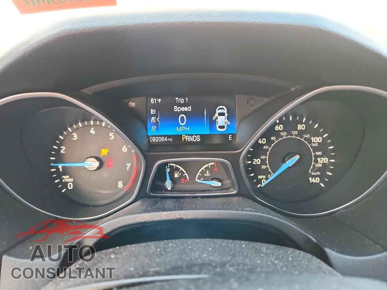 FORD FOCUS 2016 - 1FADP3F29GL374435