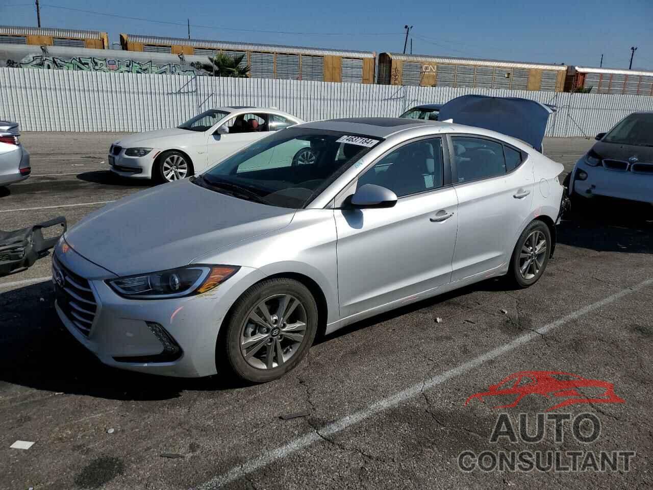 HYUNDAI ELANTRA 2018 - 5NPD84LF6JH361528