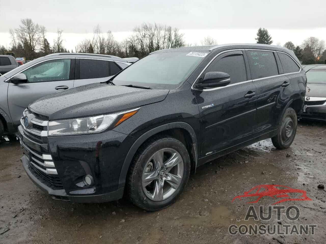 TOYOTA HIGHLANDER 2018 - 5TDDGRFH7JS038600