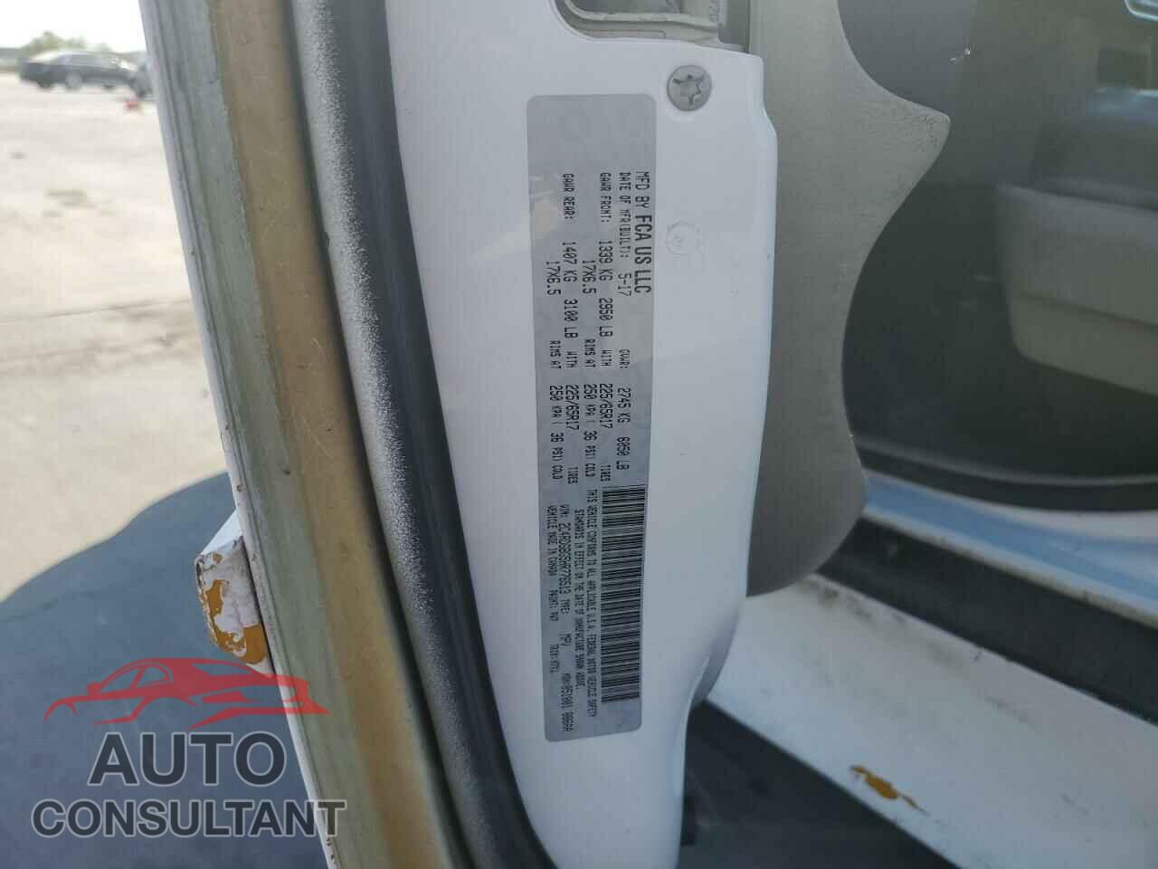DODGE CARAVAN 2017 - 2C4RDGBG5HR776513