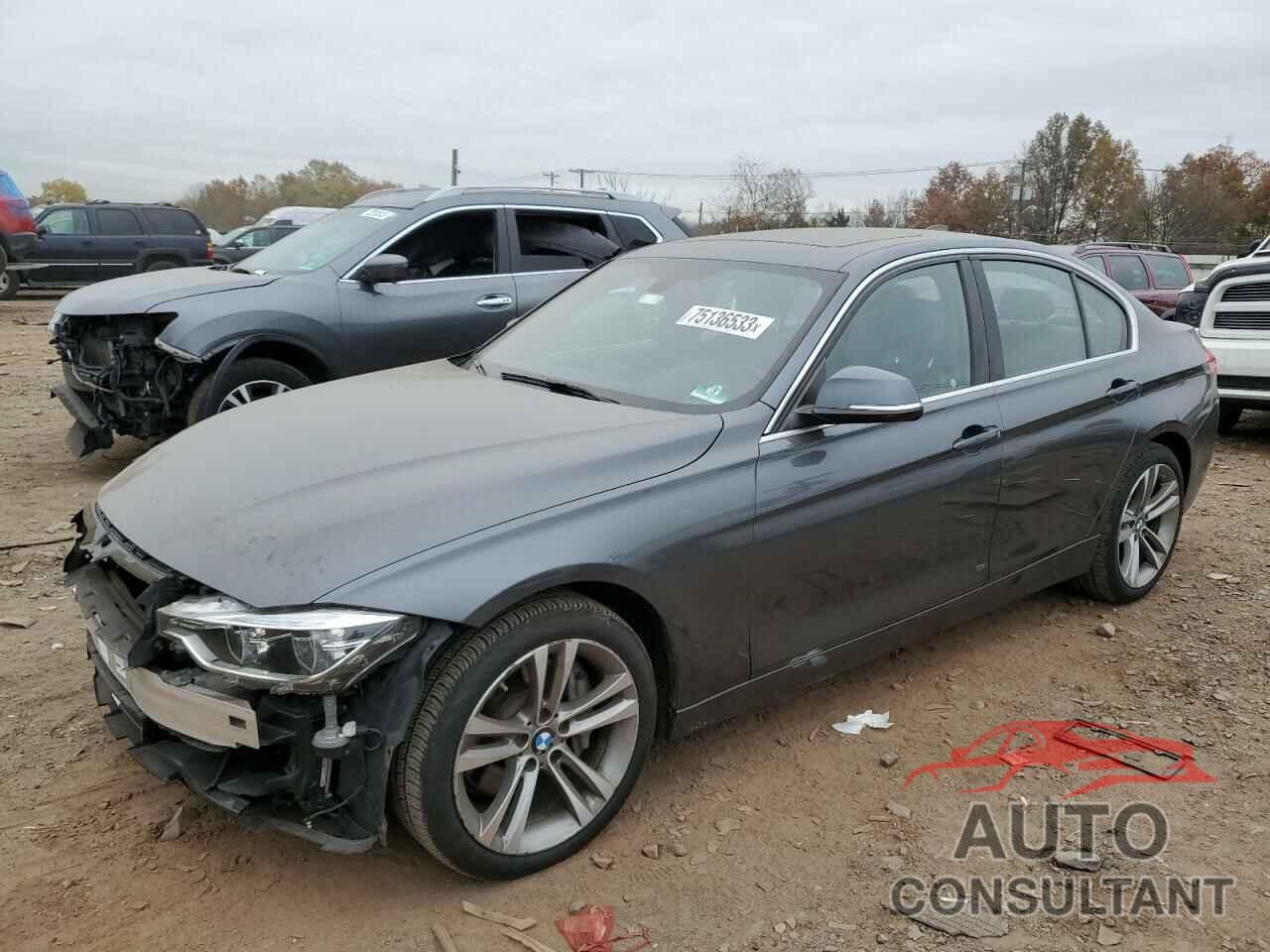 BMW 3 SERIES 2016 - WBA8B7G54GNT95124