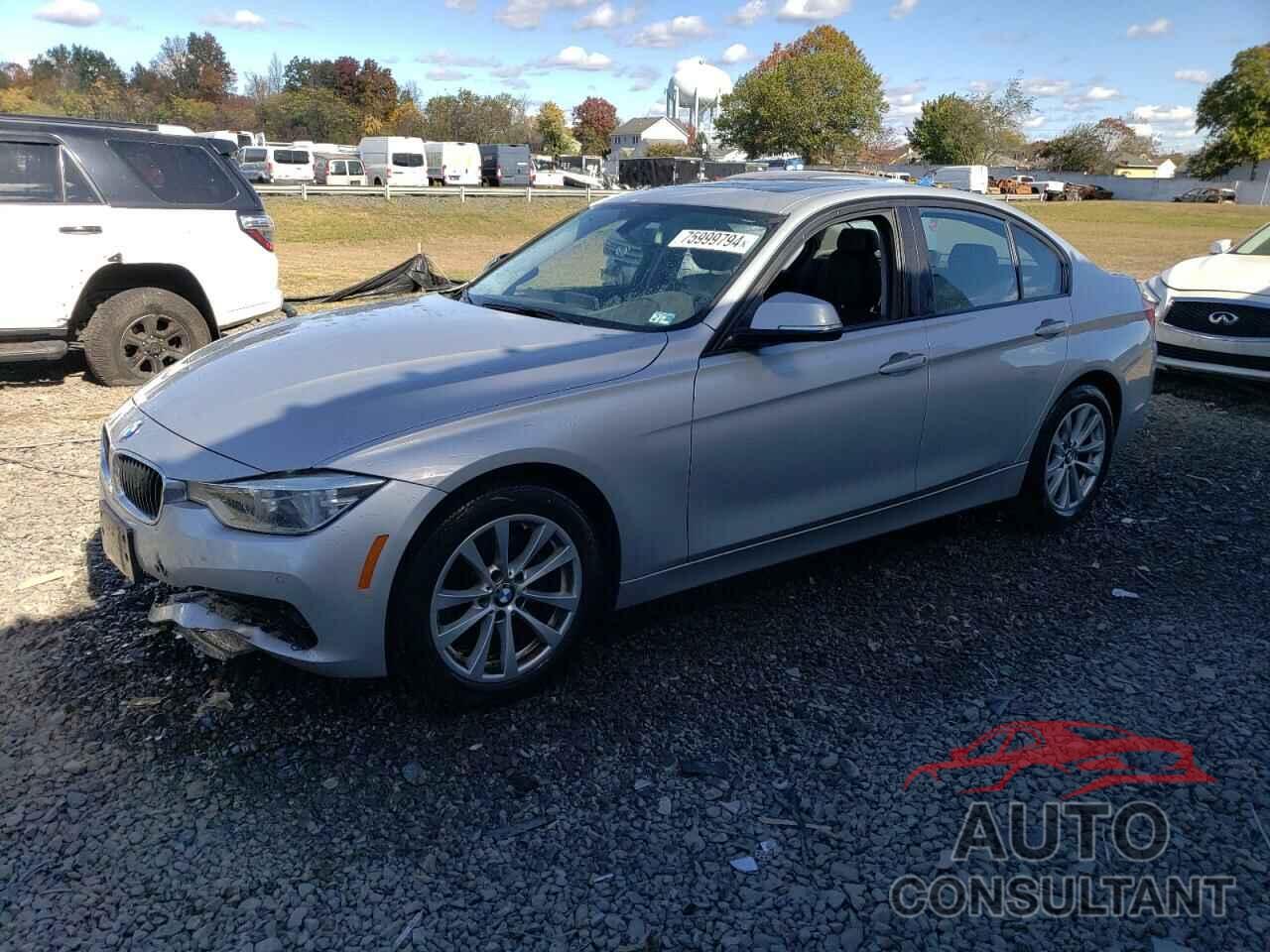 BMW 3 SERIES 2016 - WBA8E5G52GNU20372