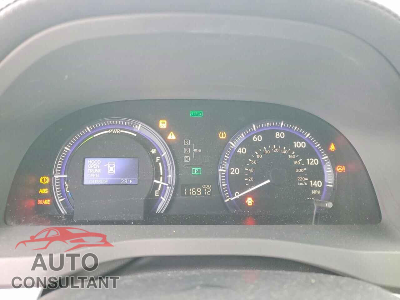 LEXUS HS 2010 - JTHBB1BA3A2014610