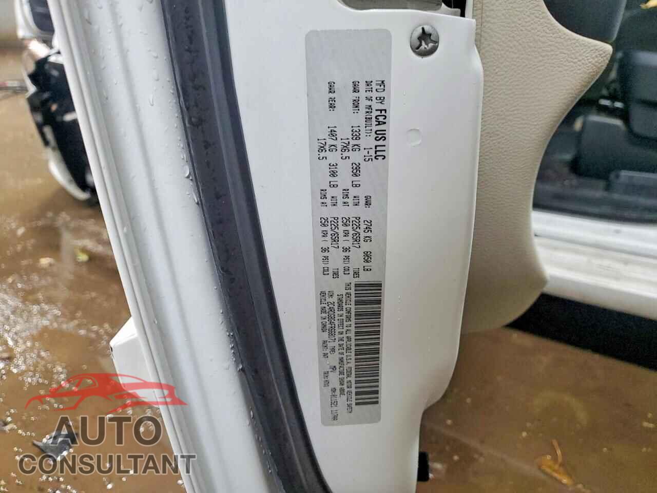 DODGE CARAVAN 2015 - 2C4RDGBG4FR668171