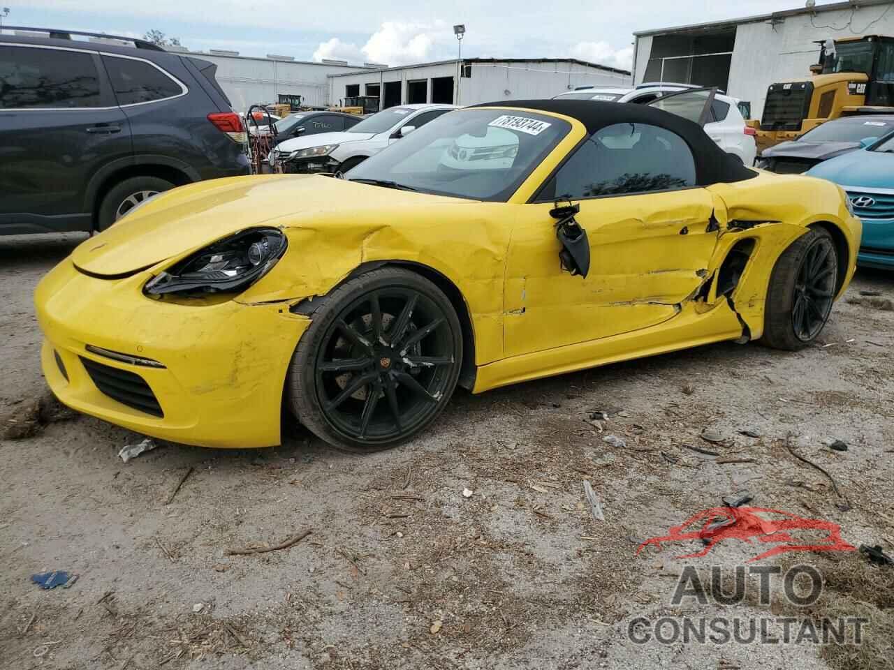 PORSCHE BOXSTER 2018 - WP0CA2A83JS210883