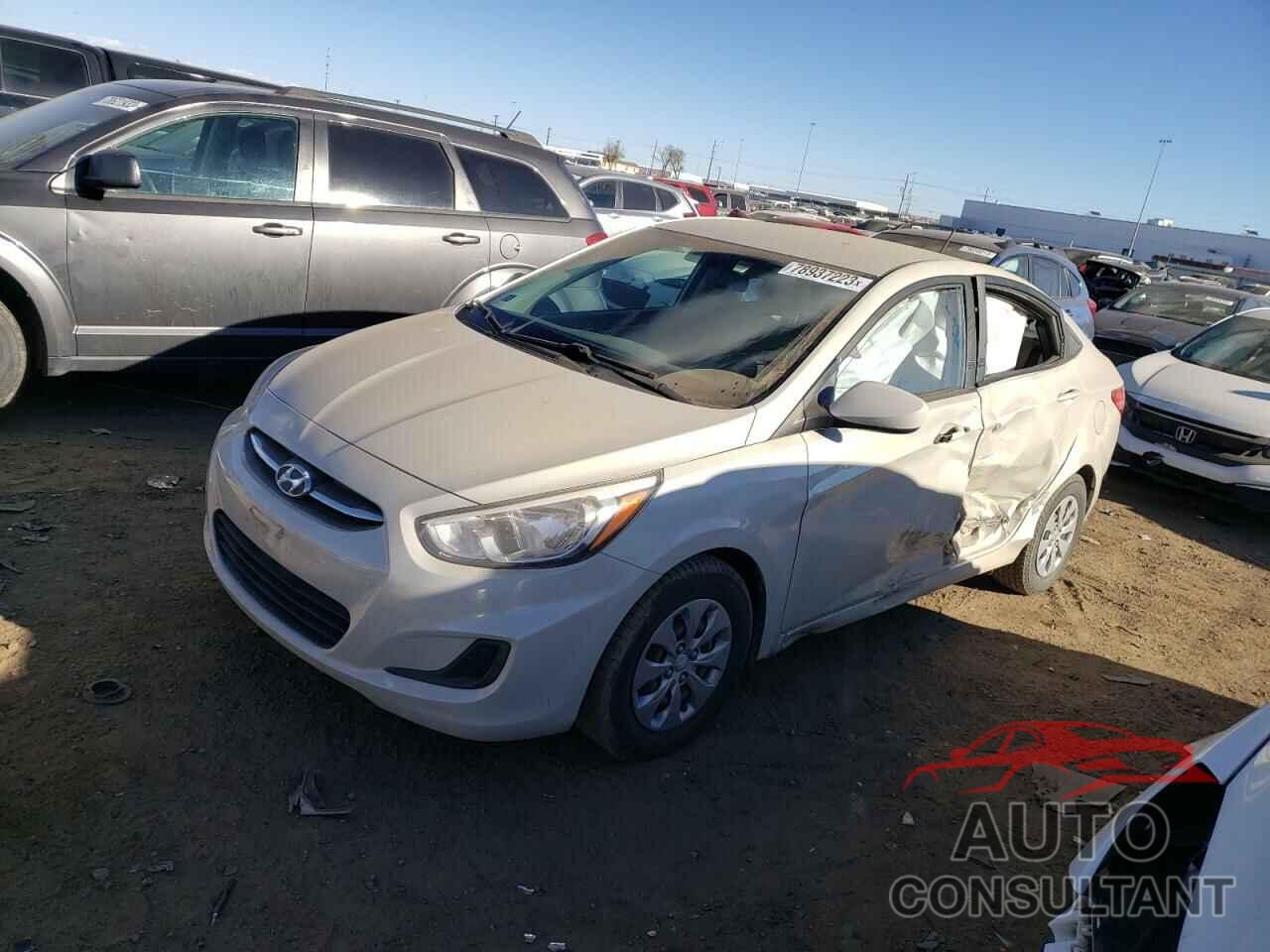 HYUNDAI ACCENT 2017 - KMHCT4AE0HU171059