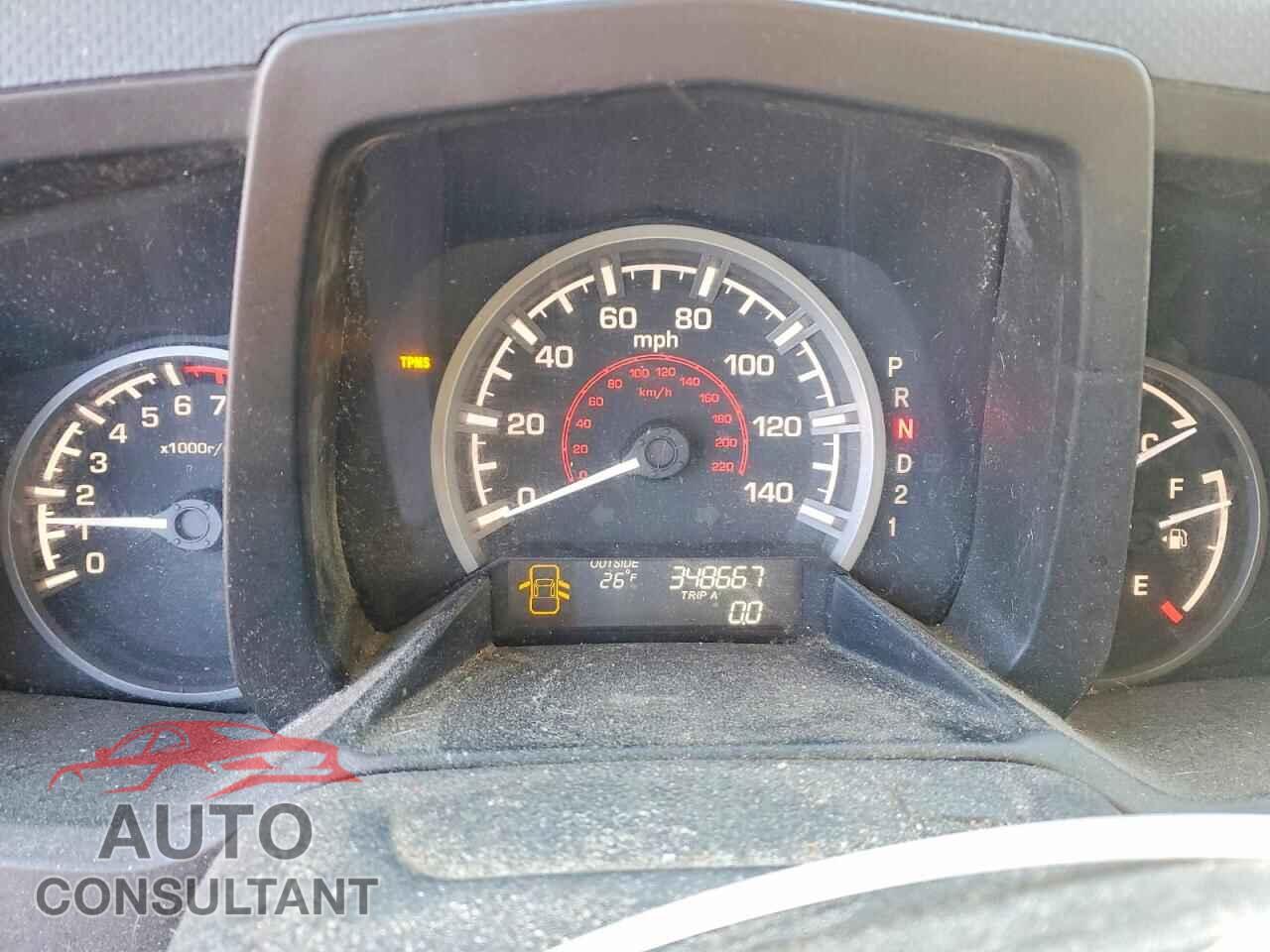 HONDA RIDGELINE 2009 - 5FPYK16419B101356