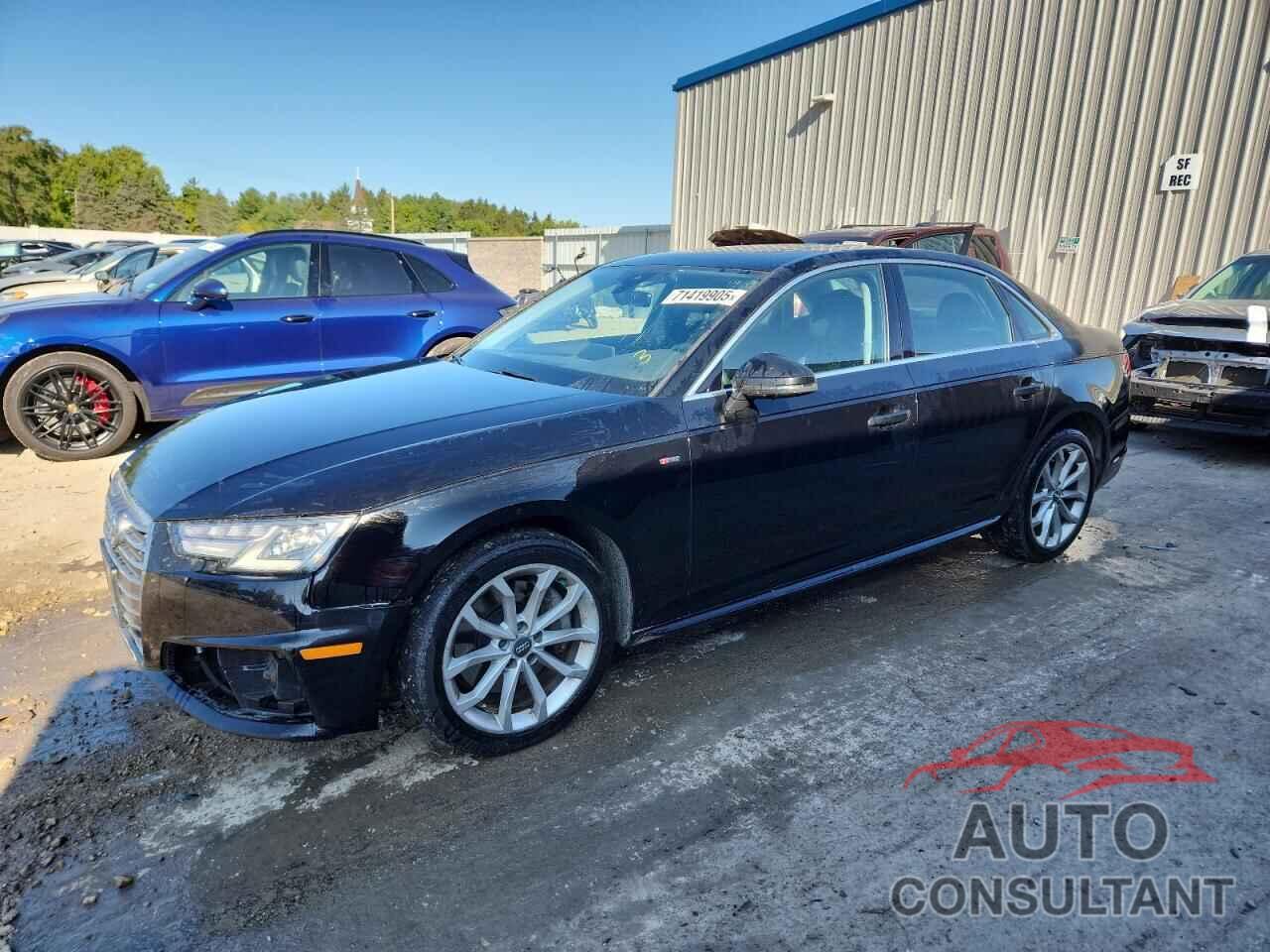 AUDI A4 2019 - WAUDNAF43KN015128