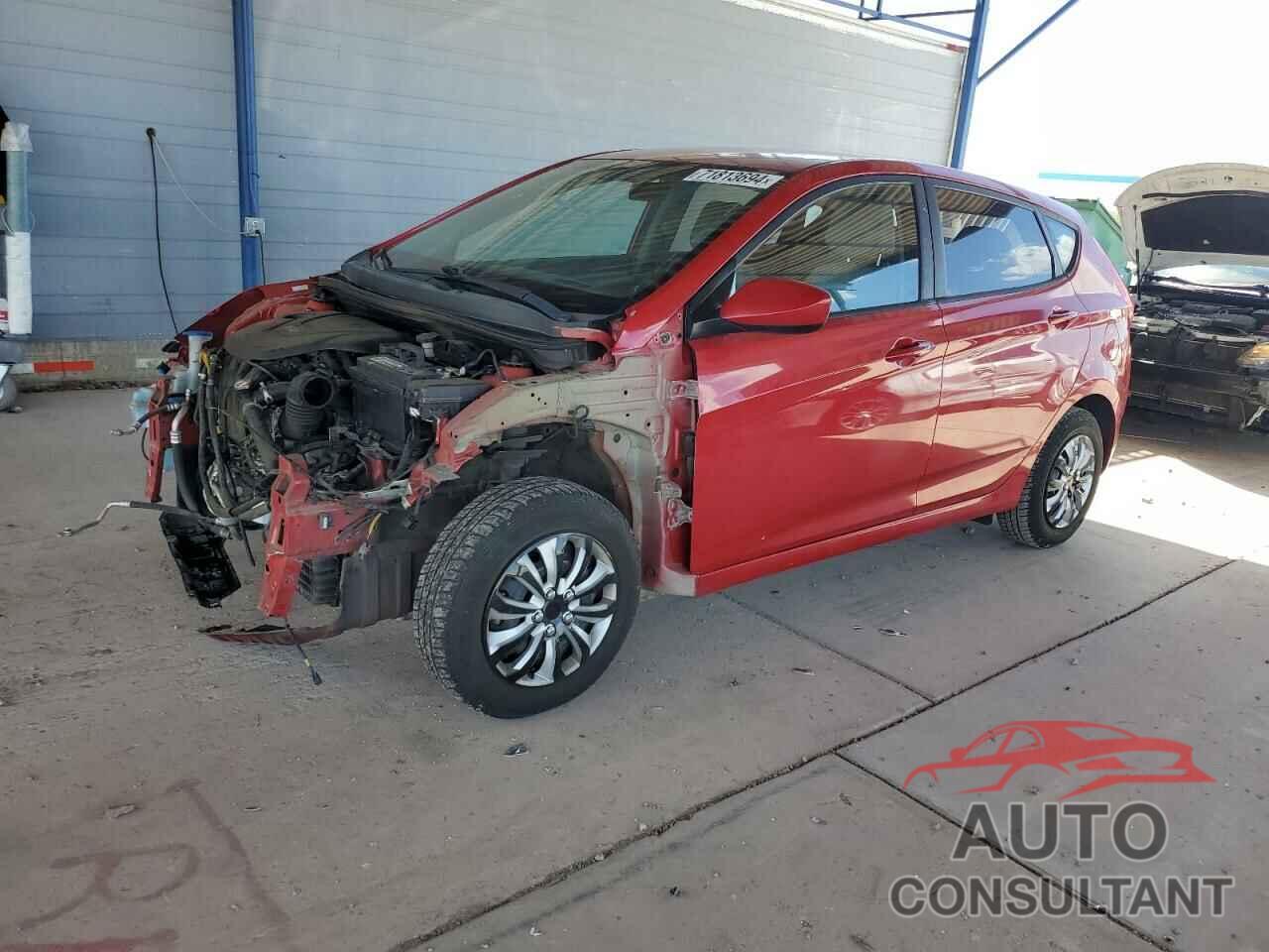 HYUNDAI ACCENT 2016 - KMHCT5AE9GU260648